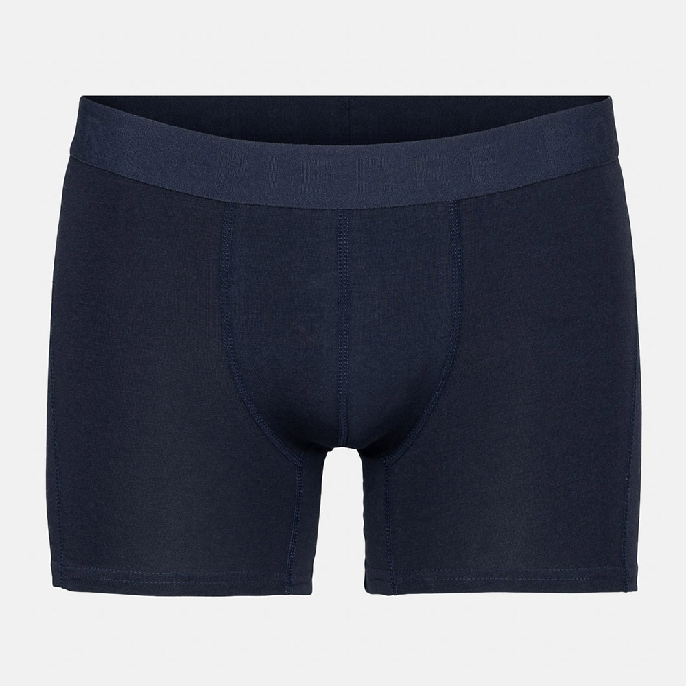 Kalsonger herr boxer ekologisk bomull, Navy, hi-res